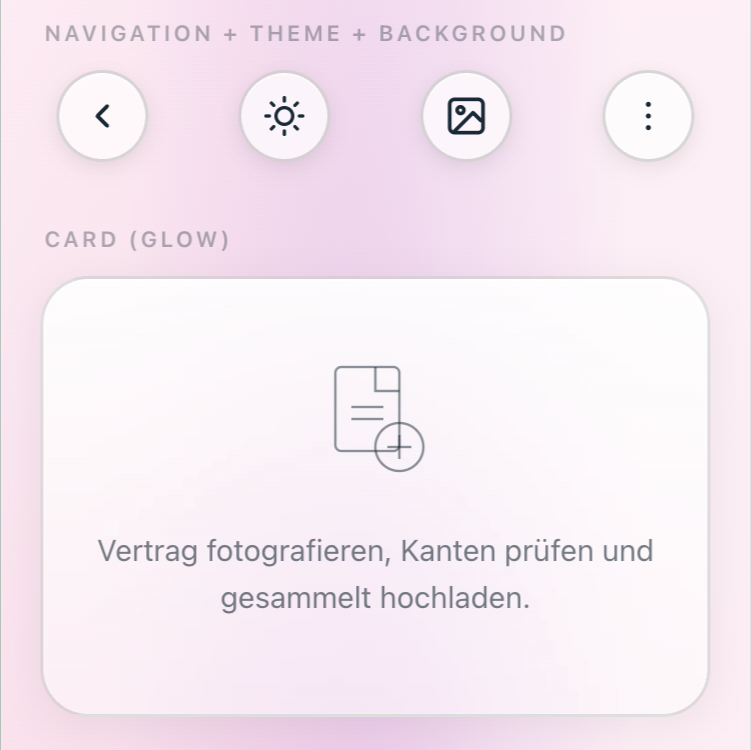 Hintergrund-Preset Rose